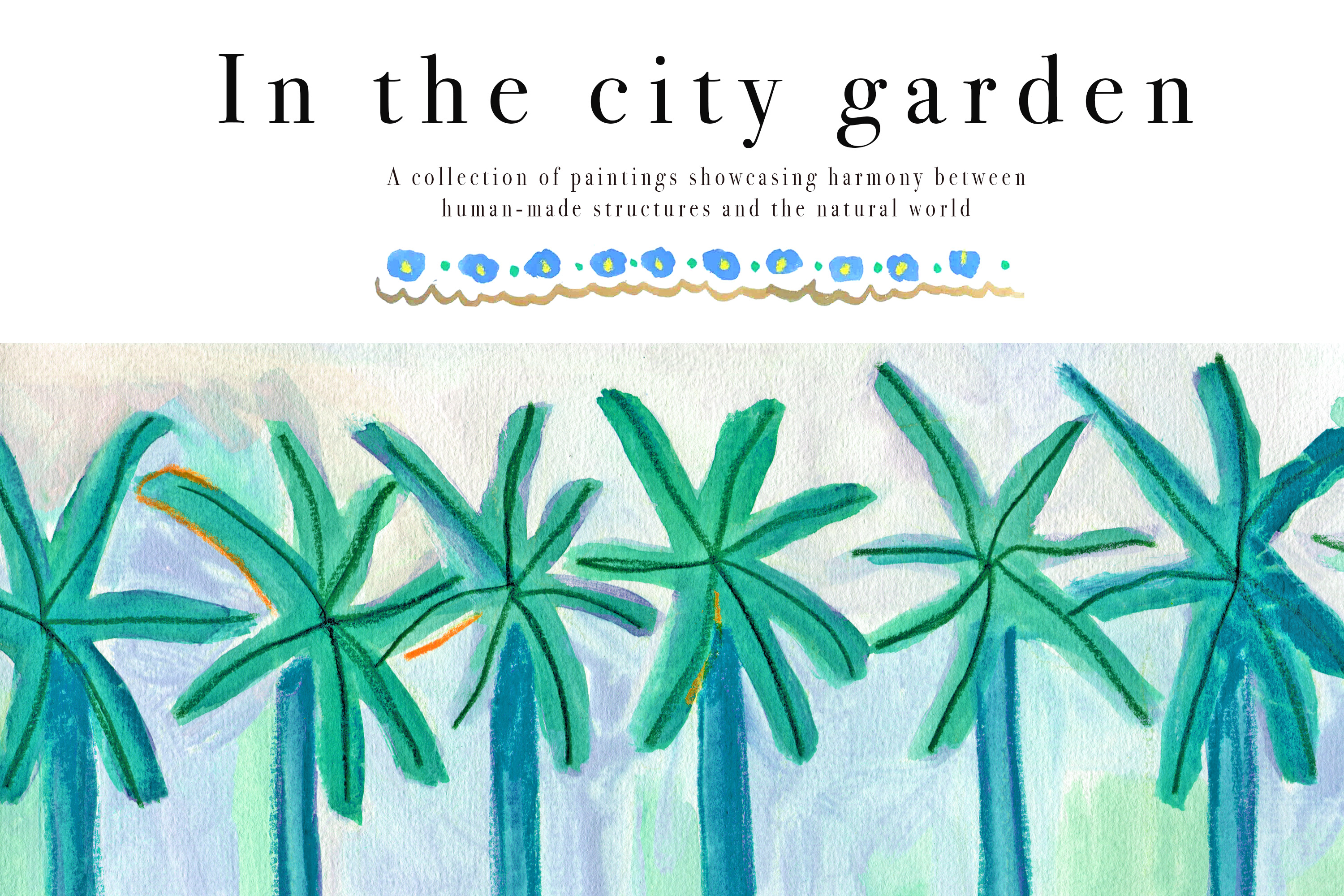 New Art Print Range: Into the Garden inspired by Sevilla in Spain